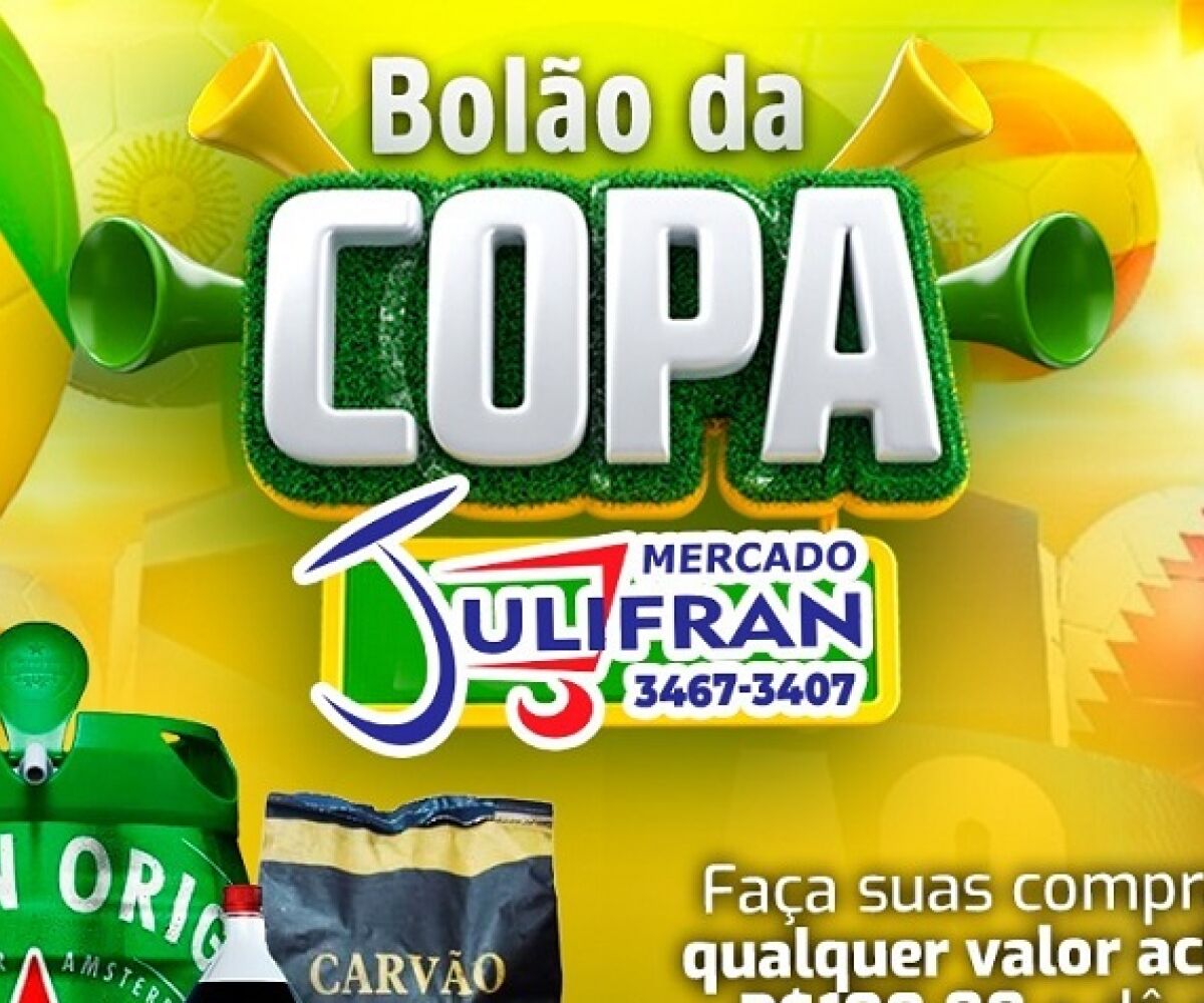 Picanha no kit churrasco do bolão da Copa do Mercado Julifran jogos do  Brasil, veja como PARTICIPAR - Fátima News