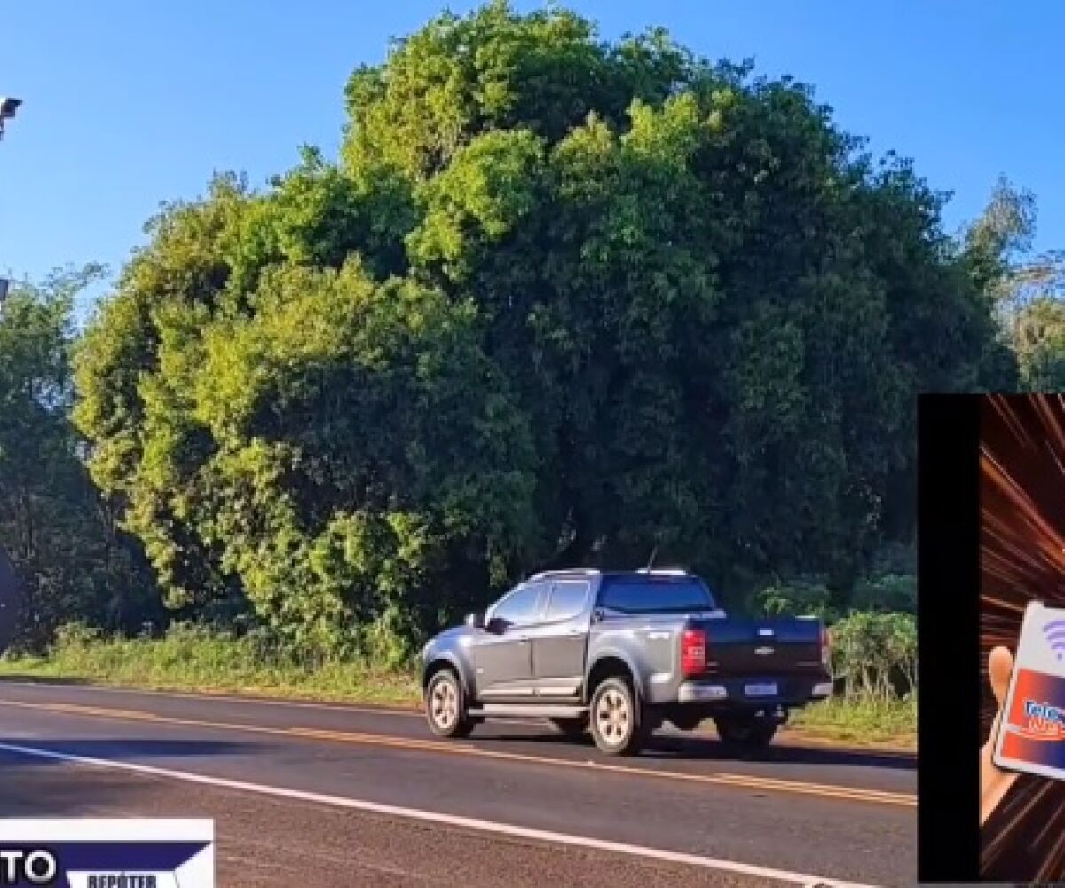 Operação Radar flagra excesso de velocidade na PRC 280 em Palmas