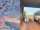 Perigo sob o Pontilhão do Travessão do Guilherme mobiliza cobrança por obras em Fátima do Sul