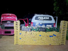 PM de Deodápolis apreende 608 kg de maconha e skunk e prende acusado de tráfico de drogas