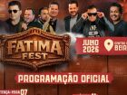CONFIRA a programação completa do Fátima Fest 2026 em Fátima do Sul
