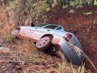 Motorista que capotou em MS é encaminhada em vaga zero para Campo Grande (vídeo)
