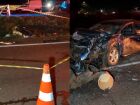 Acidente grave entre três carros deixa uma pessoa morta na BR-163 (vídeo)