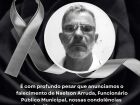 Com tristeza Jatei se despede do Naelson funcionário da prefeitura