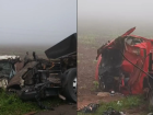 Batida entre duas carretas arranca cabines e deixa motorista morto na MS-157 em Itaporã