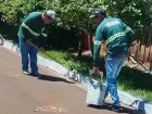 Prefeitura de Vicentina mantém rotina de cuidar da cidade, dos distritos e estradas rurais