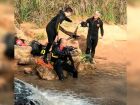 Criança cai de pedra no Rio Canguery e morre afogada em MS