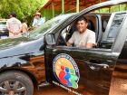 Comunidade da Aldeia Jaguapiru comemora chegada de viatura que vai reforçar a segurança local