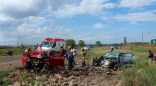 Acidente mobilizou várias equipes do Corpo de Bombeiros e Samu no início da tarde. (Henrique Arakaki, Jornal Midiamax)