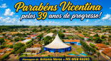 VICENTINA 39 ANOS - FOTO: MS WEB RÁDIO