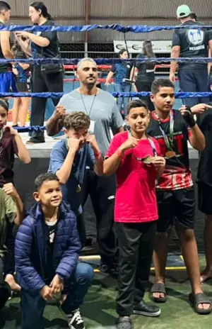 Alunos de Fátima do Sul conquistam título na Copa MS de Kickboxing, mas ficam fora da Copa do Brasil