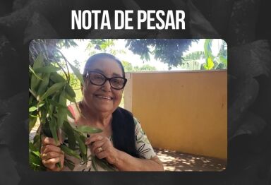 Dona Eremita deixa um legado de amor, dedicação e compromisso com a comunidade, luto em Vicentina