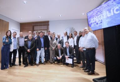 Angélica ganha obras de pavimentação e construção da bacia de contenção para atender a cidade