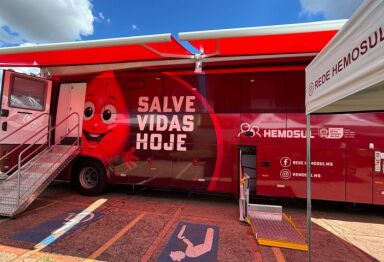 Junho Vermelho mobiliza doadores e leva Hemosul Móvel para municípios de Mato Grosso do Sul