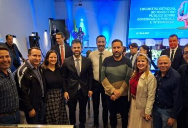 Governança e integridade: Prefeito de Vicentina participa de encontro com Ministério Público de MS