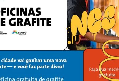 Com arte de expressão, Vicentina realiza oficina gratuita de grafite