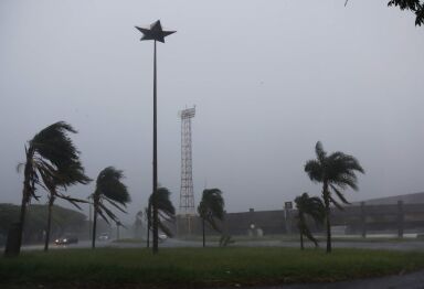 Inmet emite alerta de ventania acima de 100 km/h e baixa umidade para todo MS