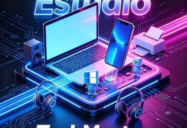 Chegou em Vicentina o Estúdio Techmaster 