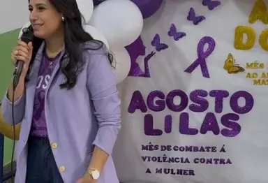 Assistência e Saúde de Vicentina promovem acolhimento e luta no Agosto Lilás e Dourado