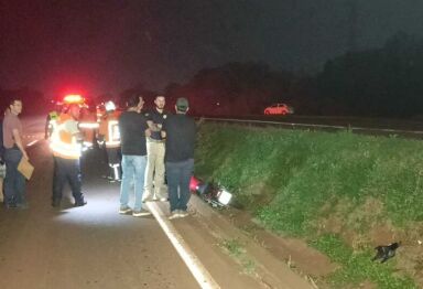 Motociclista de 19 anos morre após acidente na rodovia BR-163 