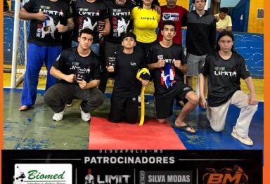 Llimit Jiu-Jitsu faz bonito no Thai Night Eldorado