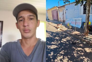 Trabalhador cambaleia, cai e morre em rua de cidade do MS (vídeo)
