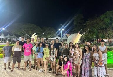 Estudantes da Escola Estadual São José realizam "Expedição das Rochas Calcárias" em Bonito