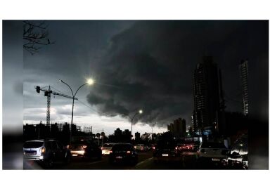 Mato Grosso do Sul entra em alerta amarelo para tempestades com granizo até domingo