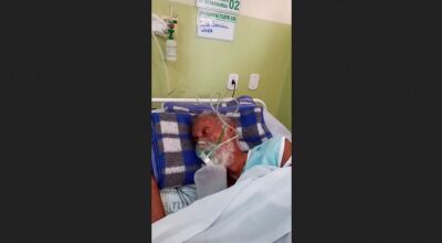 Filho registra pai debilitado no Hospital Municipal de Ivinhema
