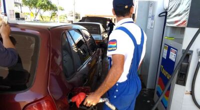 O diesel não sofreu reajuste.