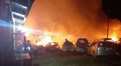 Eles estavam revoltados com um atropelamento que causou três mortes na região