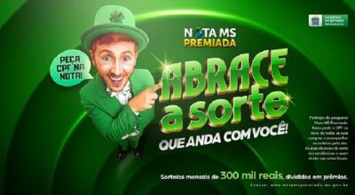O programa Nota MS Premiada já contabiliza 2.300 sorteados