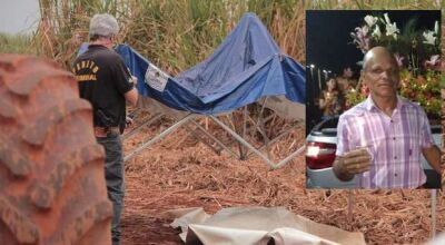 o acidente ocorreu próximo à usina no trecho da estrada que corta a Fazenda Pão de Mel