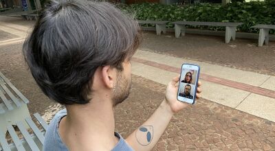 Live com a coordenadora Ticiana Araujo da Silva e o professor Carlos Valiente foi transmitida pelo Instagram