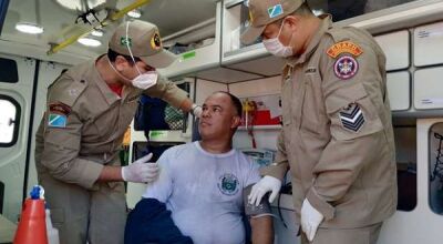 Sargento teve ato de bravura ao salvar crianças durante incêndio - Crédito: Willian Leite