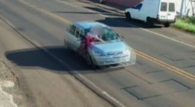 mulher carro beltrao 1