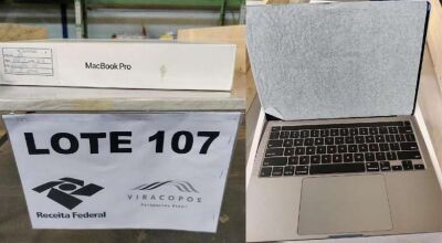 Lote 107 com MacBook Pro 13