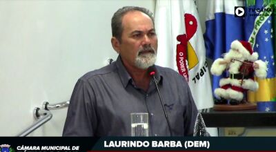 VEREADOR LAURINDO BARBA - DEM