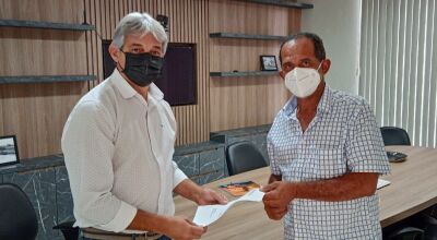 VEREADOR JOTA PEREIRA NA SANESUL EM DOURADOS