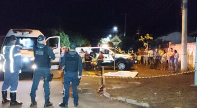 Crime ocorreu na noite de sexta-feira, em Itaporã - Crédito: Osvaldo Duarte/Dourados News