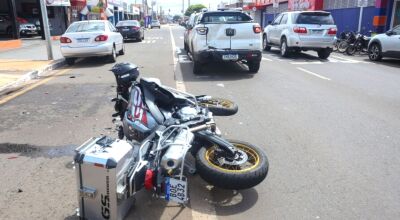 Motociclista que pilotava BMW na Bandeirantes morreu no hospital 