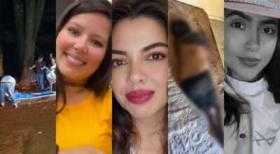 Juliana, Karina, Vanessa, Emiliana e Mirielli foram as vítimas / Dourados News/Redes Sociais/Repórter Top