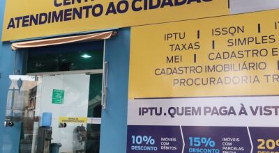 Contribuinte que preferir, pode retirar a guia na Central de Atendimento ao Cidadão, no Centro, no horário das 7h30 às 13h30. Foto: Arquivo/Assecom