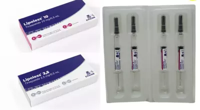 Medicamento Lipoless, vendido no Paraguai (Foto: Divulgação/Eticos)