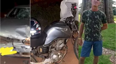 Anselmo morreu no local do acidente, antes da chegada do socorro; Foto: Impacto News