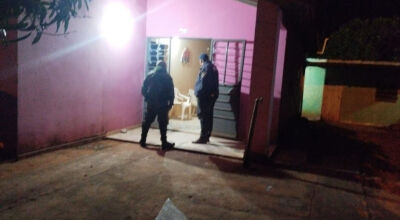 Casa onde o homem foi executado na noite de ontem; Foto: Divulgação