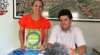 Professora Claudia Coutinho Capilé e o professor Wagner Cordeiro Chagas