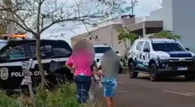 Polícia acionada ao local - Crédito: (Portal da Cidade Caarapó)