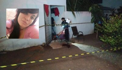 CRIME: Mulher é assasinada a tiros na frente de casa em MS