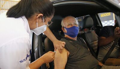 MS registra redução de internações de idosos após três meses de vacinação contra o Coronavírus
